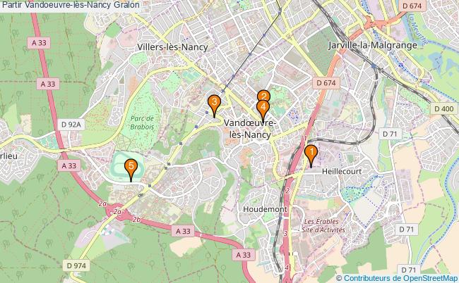 plan Partir Vandoeuvre-lès-Nancy Associations partir Vandoeuvre-lès-Nancy : 7 associations