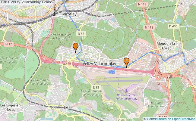 plan Partir Vélizy-Villacoublay Associations partir Vélizy-Villacoublay : 2 associations