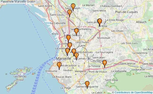 plan Passerelle Marseille Associations passerelle Marseille : 16 associations