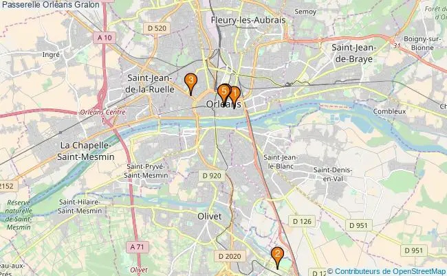 plan Passerelle Orléans Associations passerelle Orléans : 6 associations