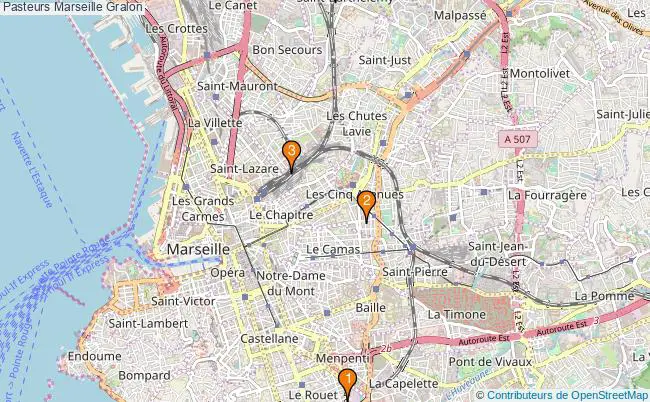 plan Pasteurs Marseille Associations pasteurs Marseille : 4 associations
