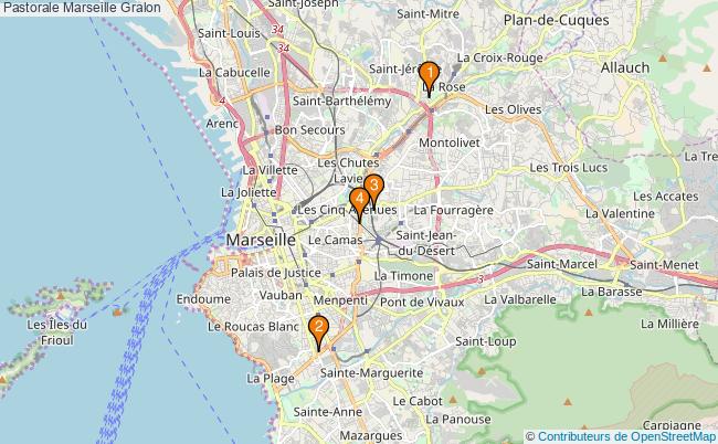 plan Pastorale Marseille Associations pastorale Marseille : 4 associations