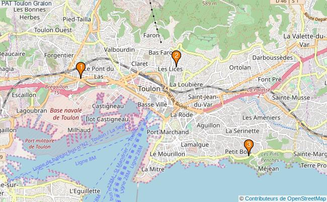plan PAT Toulon Associations PAT Toulon : 3 associations
