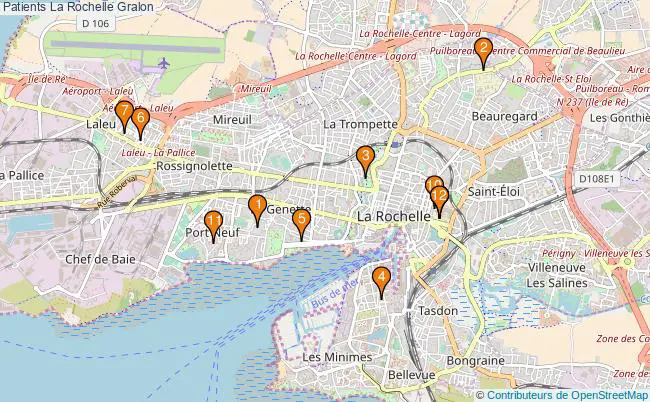 plan Patients La Rochelle Associations Patients La Rochelle : 11 associations