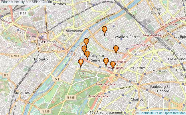 plan Patients Neuilly-sur-Seine Associations Patients Neuilly-sur-Seine : 8 associations