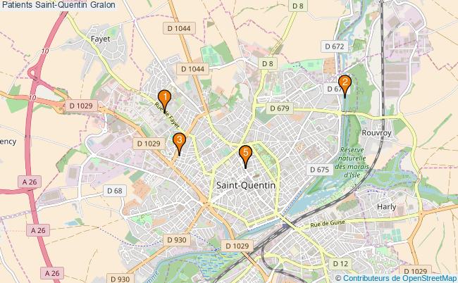 plan Patients Saint-Quentin Associations Patients Saint-Quentin : 5 associations