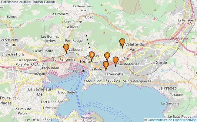 plan Patrimoine culturel Toulon Associations patrimoine culturel Toulon : 8 associations