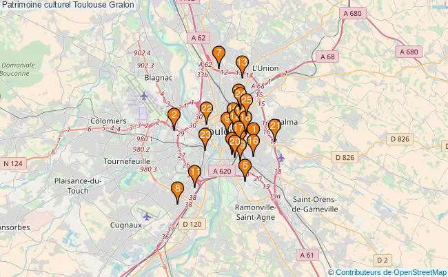 plan Patrimoine culturel Toulouse Associations patrimoine culturel Toulouse : 34 associations