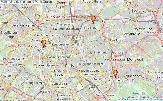 plan Patrimoine de l'humanité Paris Associations patrimoine de l'humanité Paris : 6 associations