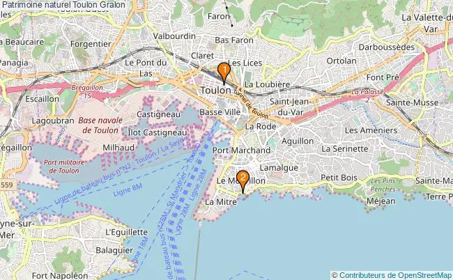 plan Patrimoine naturel Toulon Associations Patrimoine naturel Toulon : 4 associations