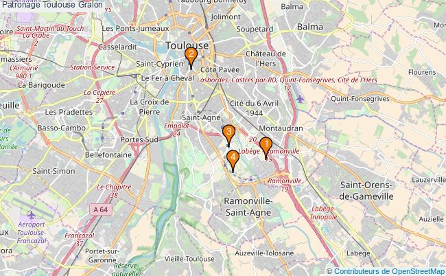 plan Patronage Toulouse Associations patronage Toulouse : 4 associations