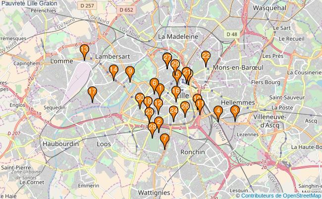 plan Pauvreté Lille Associations pauvreté Lille : 46 associations