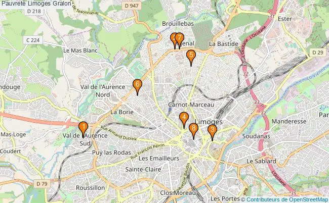 plan Pauvreté Limoges Associations pauvreté Limoges : 10 associations
