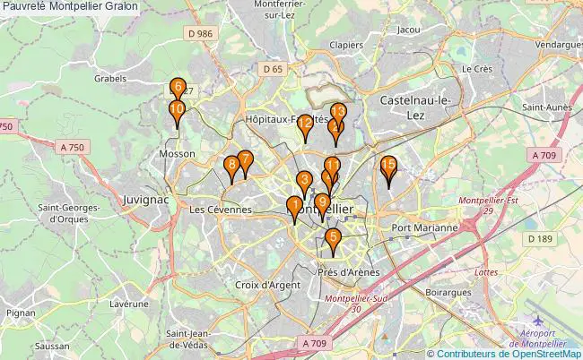 plan Pauvreté Montpellier Associations pauvreté Montpellier : 28 associations