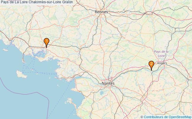 plan Pays de La Loire Chalonnes-sur-Loire Associations Pays de La Loire Chalonnes-sur-Loire : 2 associations