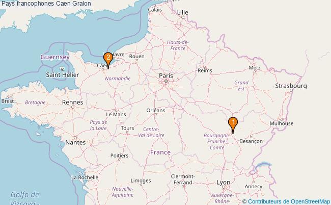 plan Pays francophones Caen Associations pays francophones Caen : 4 associations