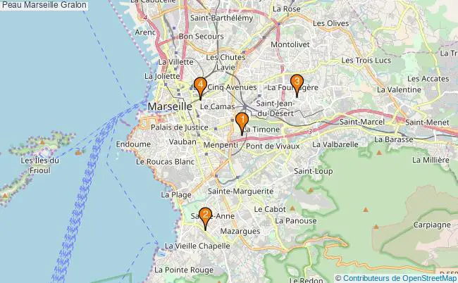 plan Peau Marseille Associations peau Marseille : 3 associations