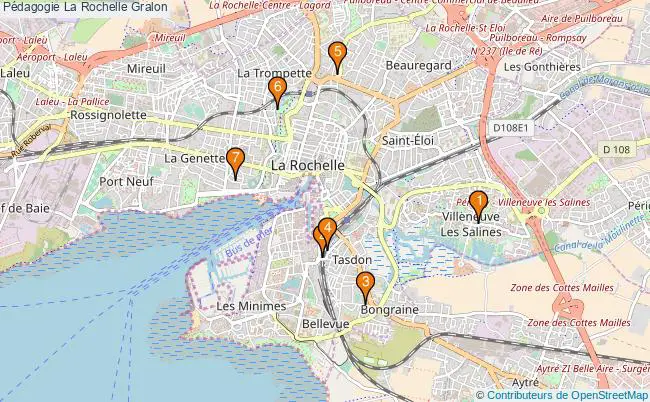 plan Pédagogie La Rochelle Associations pédagogie La Rochelle : 7 associations