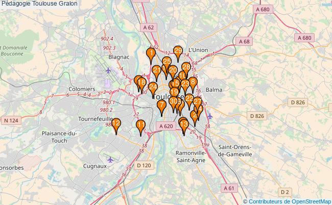 plan Pédagogie Toulouse Associations pédagogie Toulouse : 45 associations