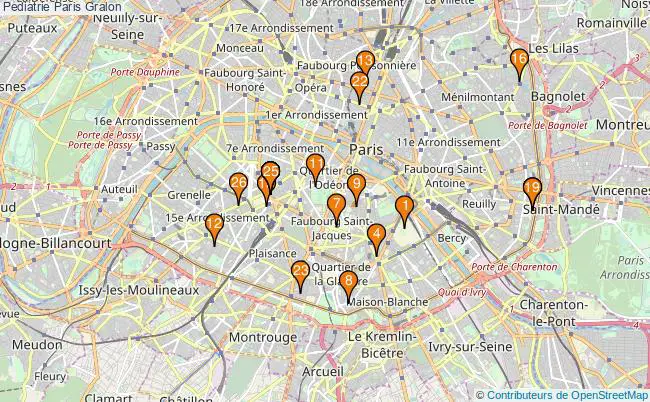 plan Pediatrie Paris Associations pediatrie Paris : 27 associations