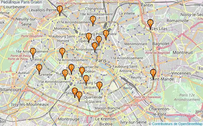 plan Pédiatrique Paris Associations pédiatrique Paris : 33 associations