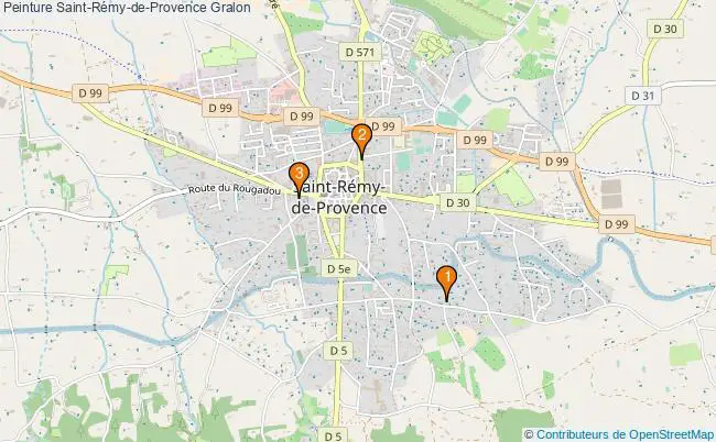plan Peinture Saint-Rémy-de-Provence Associations peinture Saint-Rémy-de-Provence : 5 associations
