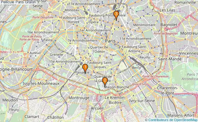 plan Pellicule Paris Associations pellicule Paris : 4 associations