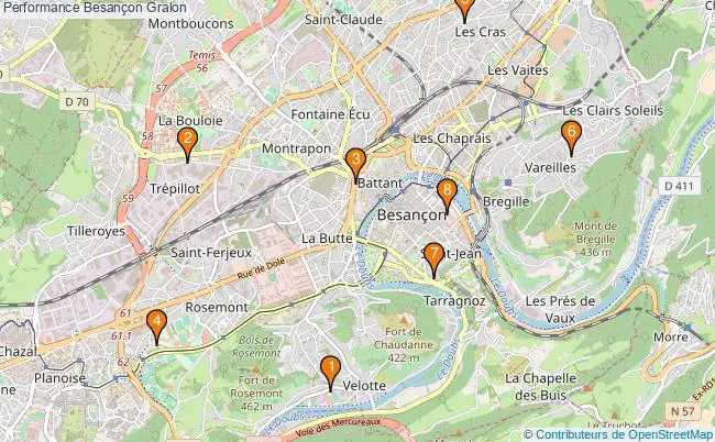 plan Performance Besançon Associations Performance Besançon : 8 associations