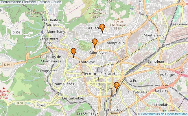 plan Performance Clermont-Ferrand Associations Performance Clermont-Ferrand : 3 associations