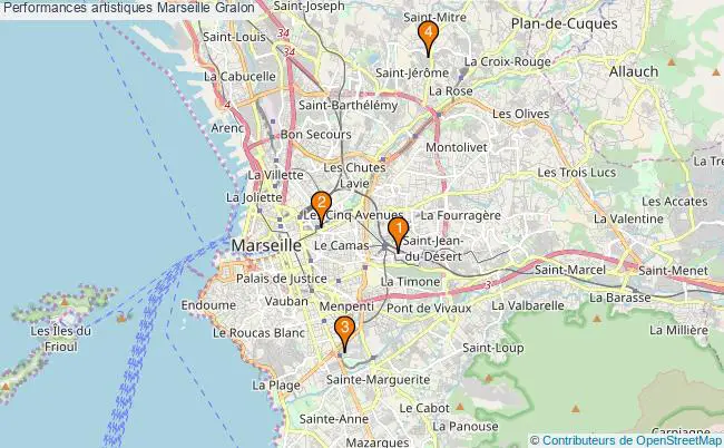 plan Performances artistiques Marseille Associations performances artistiques Marseille : 10 associations