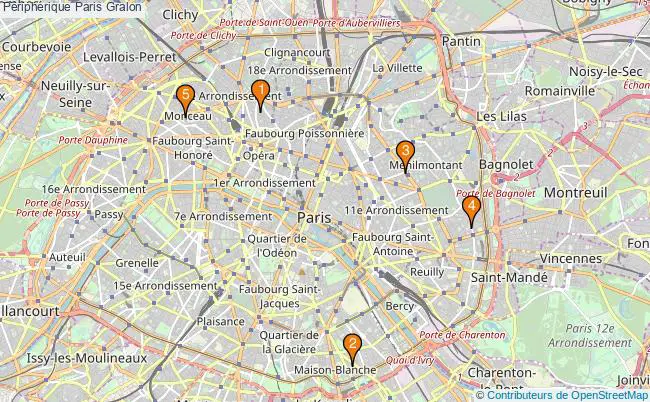 plan Périphérique Paris Associations périphérique Paris : 7 associations