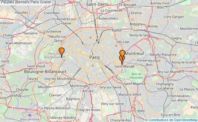 plan Peuples premiers Paris Associations peuples premiers Paris : 3 associations