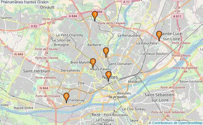 plan Phénomènes Nantes Associations Phénomènes Nantes : 7 associations