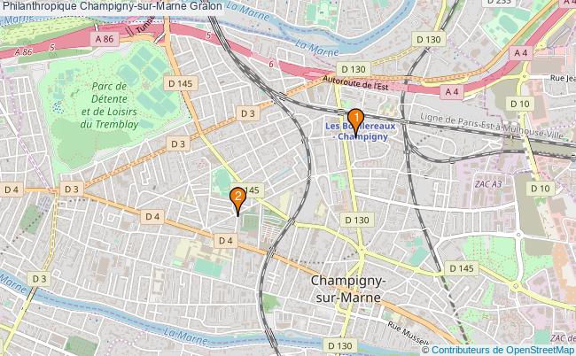 plan Philanthropique Champigny-sur-Marne Associations philanthropique Champigny-sur-Marne : 3 associations