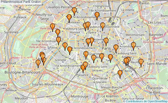 plan Philanthropique Paris Associations philanthropique Paris : 169 associations