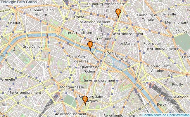 plan Philologie Paris Associations philologie Paris : 3 associations