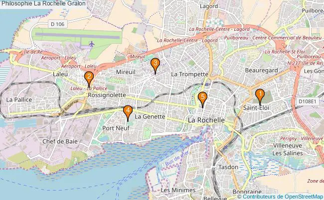 plan Philosophie La Rochelle Associations philosophie La Rochelle : 6 associations