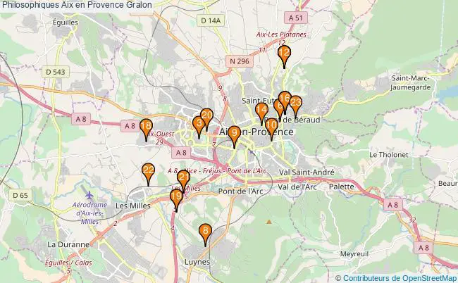 plan Philosophiques Aix en Provence Associations Philosophiques Aix en Provence : 23 associations