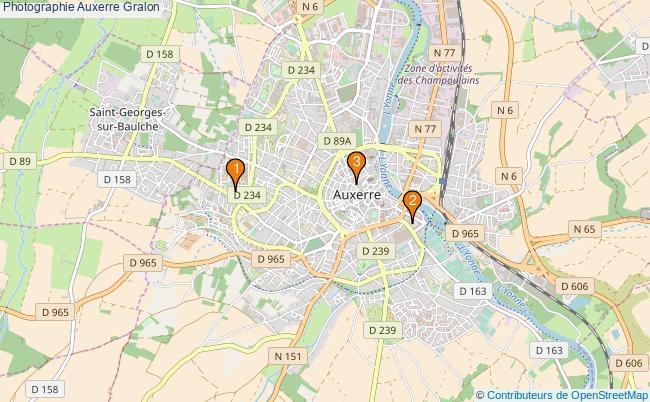 plan Photographie Auxerre Associations photographie Auxerre : 4 associations