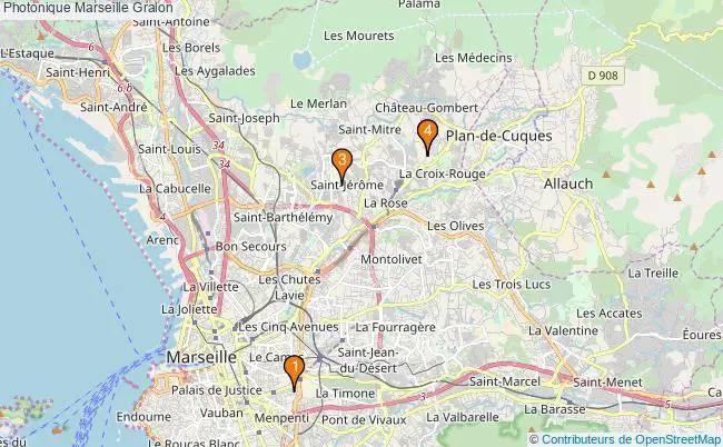 plan Photonique Marseille Associations photonique Marseille : 4 associations