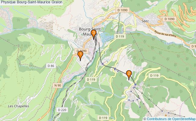 plan Physique Bourg-Saint-Maurice Associations physique Bourg-Saint-Maurice : 5 associations