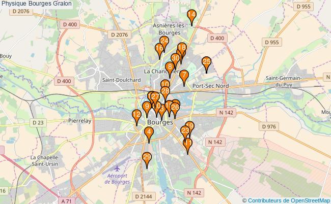 plan Physique Bourges Associations physique Bourges : 48 associations