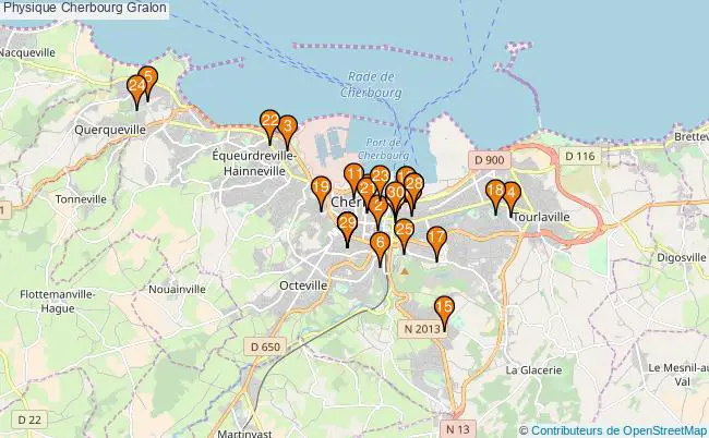 plan Physique Cherbourg Associations physique Cherbourg : 46 associations