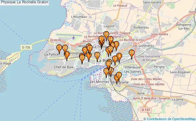 plan Physique La Rochelle Associations physique La Rochelle : 51 associations