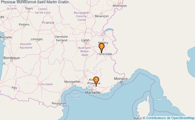 plan Physique Montbonnot-Saint-Martin Associations physique Montbonnot-Saint-Martin : 5 associations
