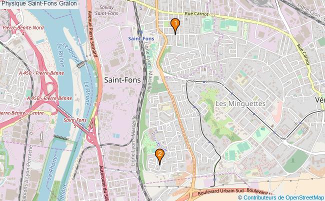 plan Physique Saint-Fons Associations physique Saint-Fons : 3 associations