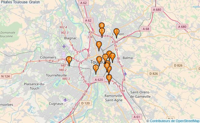 plan Pilates Toulouse Associations Pilates Toulouse : 19 associations