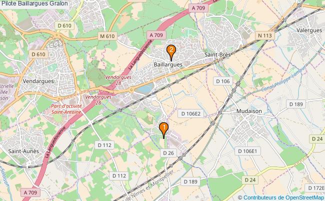 plan Pilote Baillargues Associations Pilote Baillargues : 2 associations
