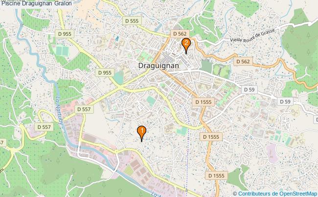 plan Piscine Draguignan Associations Piscine Draguignan : 3 associations