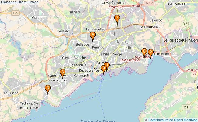 plan Plaisance Brest Associations plaisance Brest : 9 associations